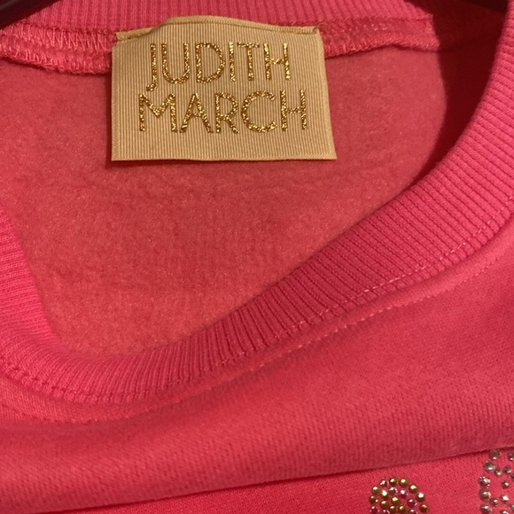 Judith March Pink Tennis Bling Sweater - Picture 5 of 10